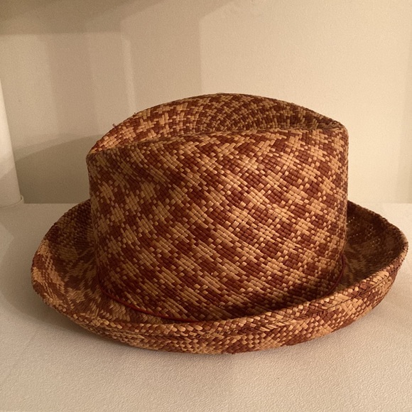 Lola Fedora Hat With Gingham Design main image 6